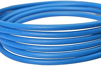 Amazon.com: Belden 1694A 2ft Blue Right Angle to Right Angle 3G/6G