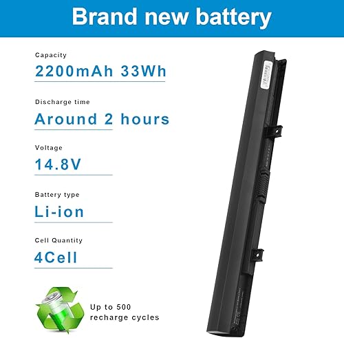 Miniatura 4 de Fancy Buying Reemplazo de batería para portátil PA5184U-1BRS PA5185U-1BRS PA5186U-1BRS para Toshiba Satellite C50 C55 C55D C55T L55D L55T C55-B5200