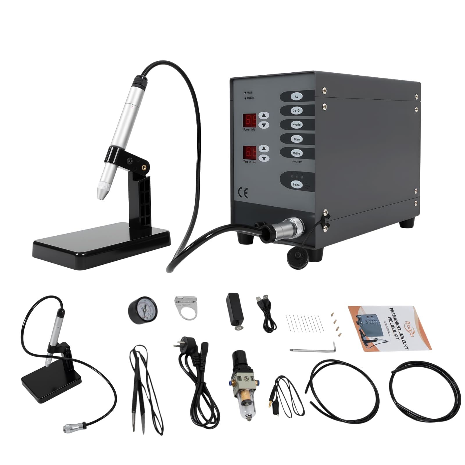 Automatische Punktschweißmaschine, Elektrisches Pulse Spot Welder Gold Silver Schweißmaschine, Pulse Argon Schweißgerät, 220V Punktschweißmaschine für Schmuck, Edelmetalle & DIY