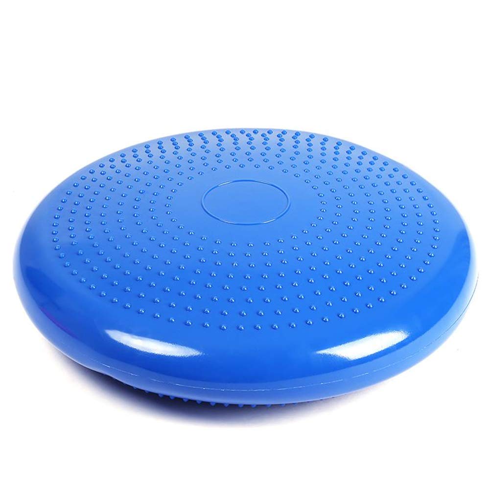 Inflated Stability Wobble Cushion with Pump, Pressure Resistance and Anti-Burst, Can Strengthens Muscle Tone, Improves Balance, Suitable for Family, School