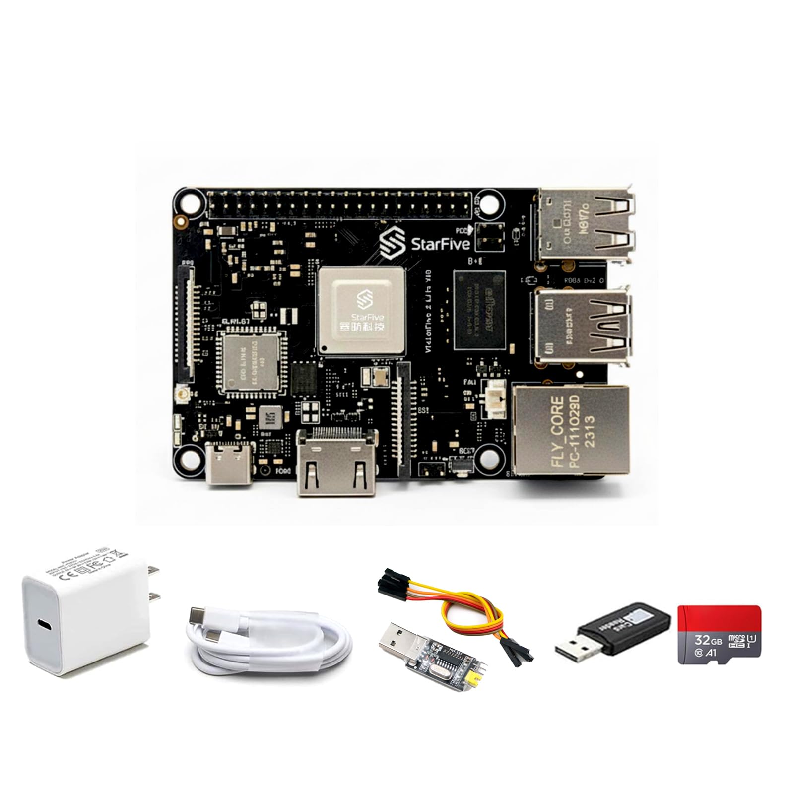 Amazon.com: VisionFive2 Lite RISC-V Linux Single Board Computer