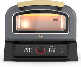Current® Model P+ Smart Electric Pizza Oven, 12-Inch, Slate