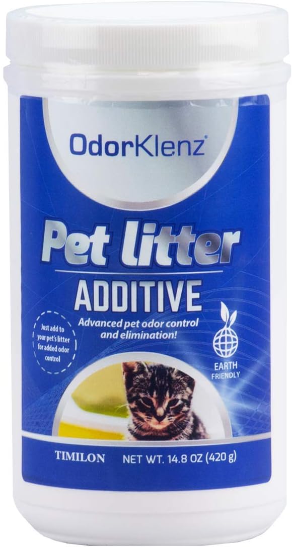 OdorKlenzPet Litter Additive Odor Neutralizer - Powder, 14.8 oz.