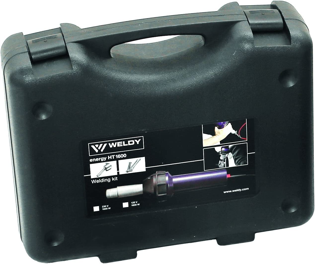 1600W Professional Hot Air Equipment Hot Blast Torch Overlap Air Welding Gun Welder Pistol Tool Hot Air Gun — view 7