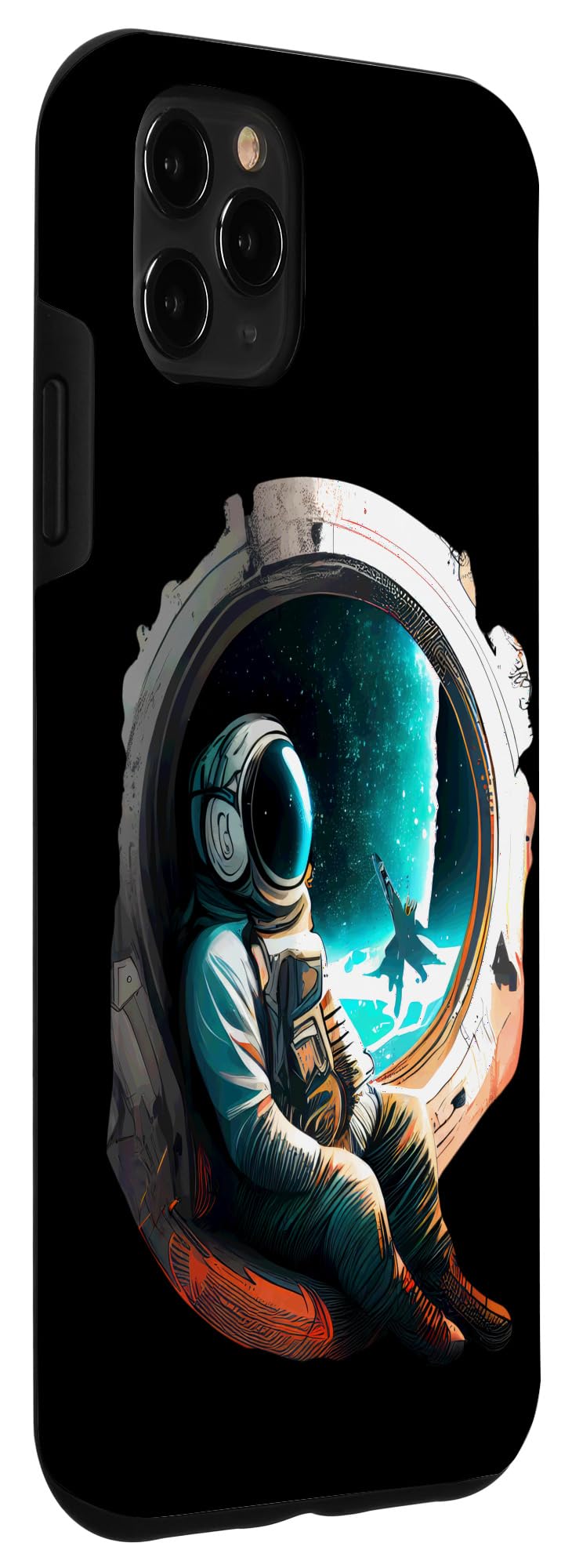 iPhone 11 Pro Max Astronaut's View Outer Space Adventure Case - Image 3