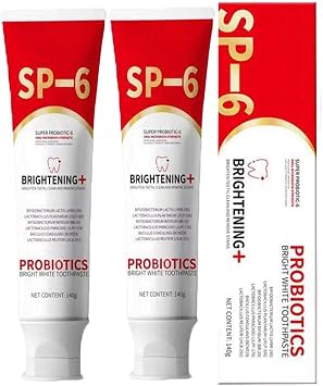 Sp 6 Probiotic Toothpaste Whitening, Sp-6 Ultra Whitening Toothpaste, Fresh Breath Deep Cleaning