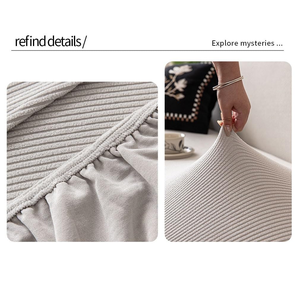 Funda elástica de Jacquard para sofá, Ideal para Sala de Estar