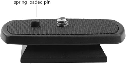 Miniatura 3 de Soporte de cámara Mini placa de trípode de liberación rápida QR placa de reemplazo para Sony VCT-60AV, VCT-D580RM, VCT-D680RM, VCT-R640 y más (2