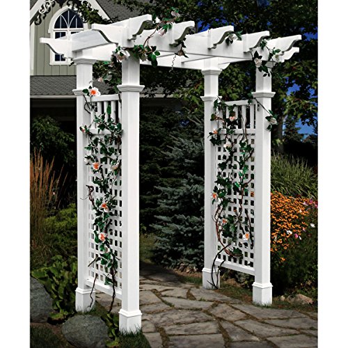 Vita Fairfield 58 Inchw X 86 Inchh Vinyl Arbor #TOP3