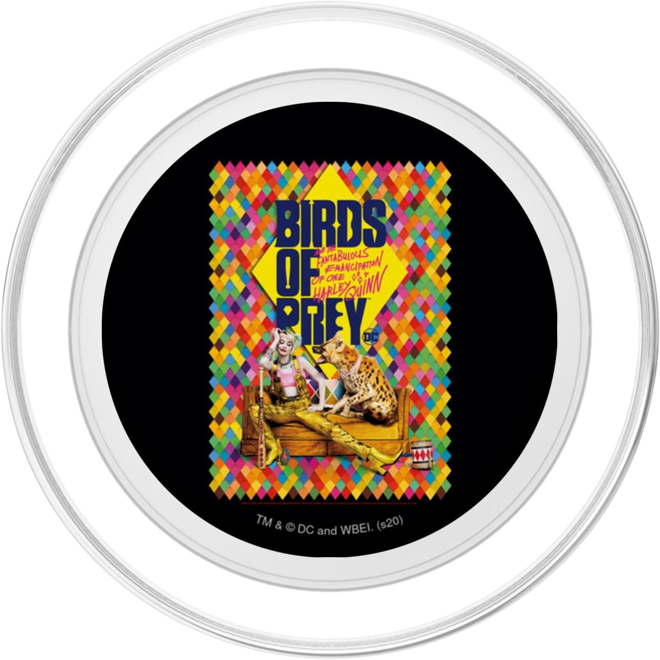 Birds of Prey Harley Quinn Poster PopSockets MagSafe PopGrip for iPhone