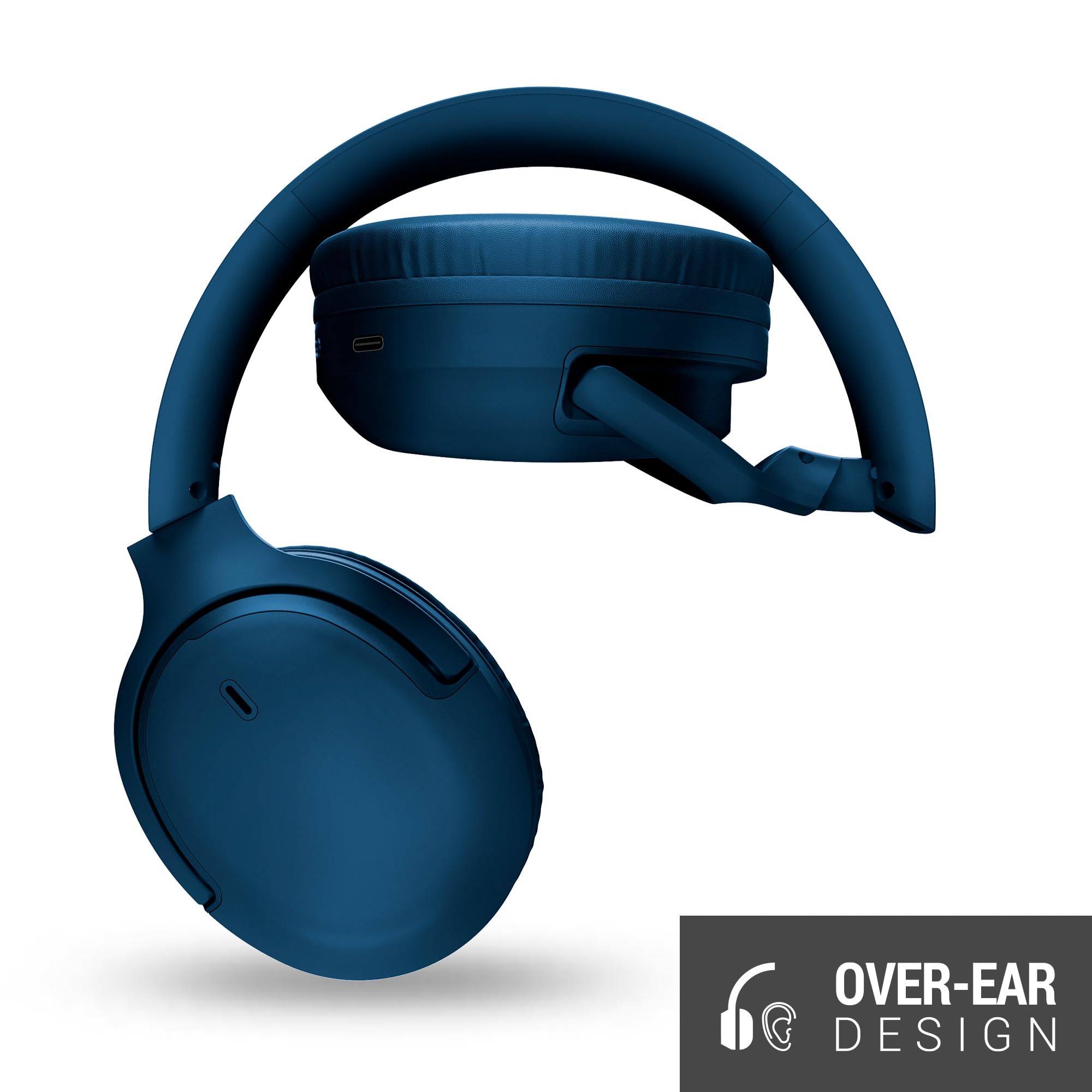 Cuffie Bluetooth Energy Sistem Rizz – 50 Ore Di Batteria, Ricarica Rapida, Pieghevoli E Bassi Profondi, In Plastica Riciclata