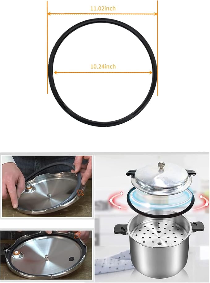 Anillos y tapones de cierre para olla de presión Presto 2-Pack miniatura 2