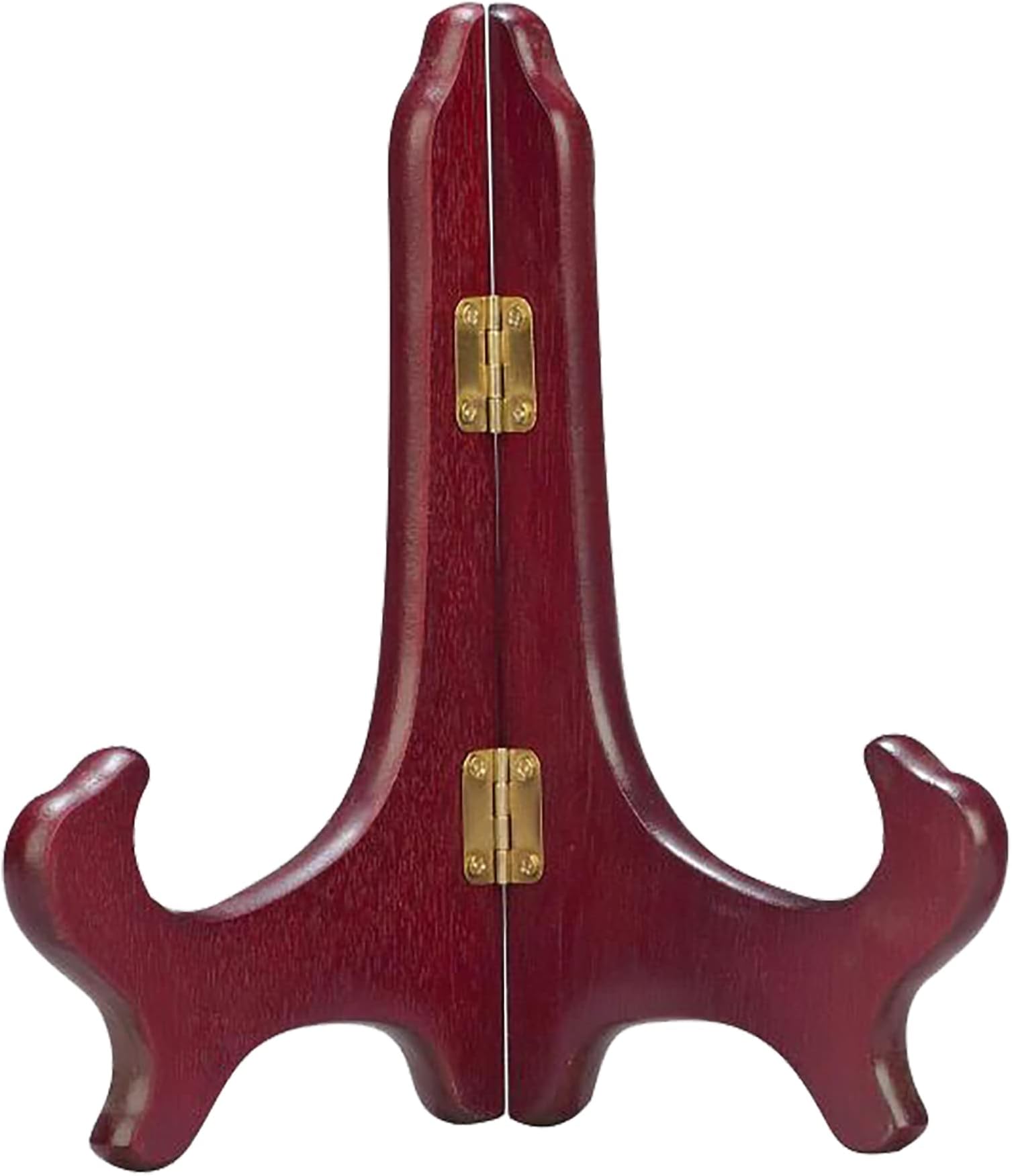 Tripar 7 Inch Walnut Wooden Plate Display Stand Picture Easel Stand