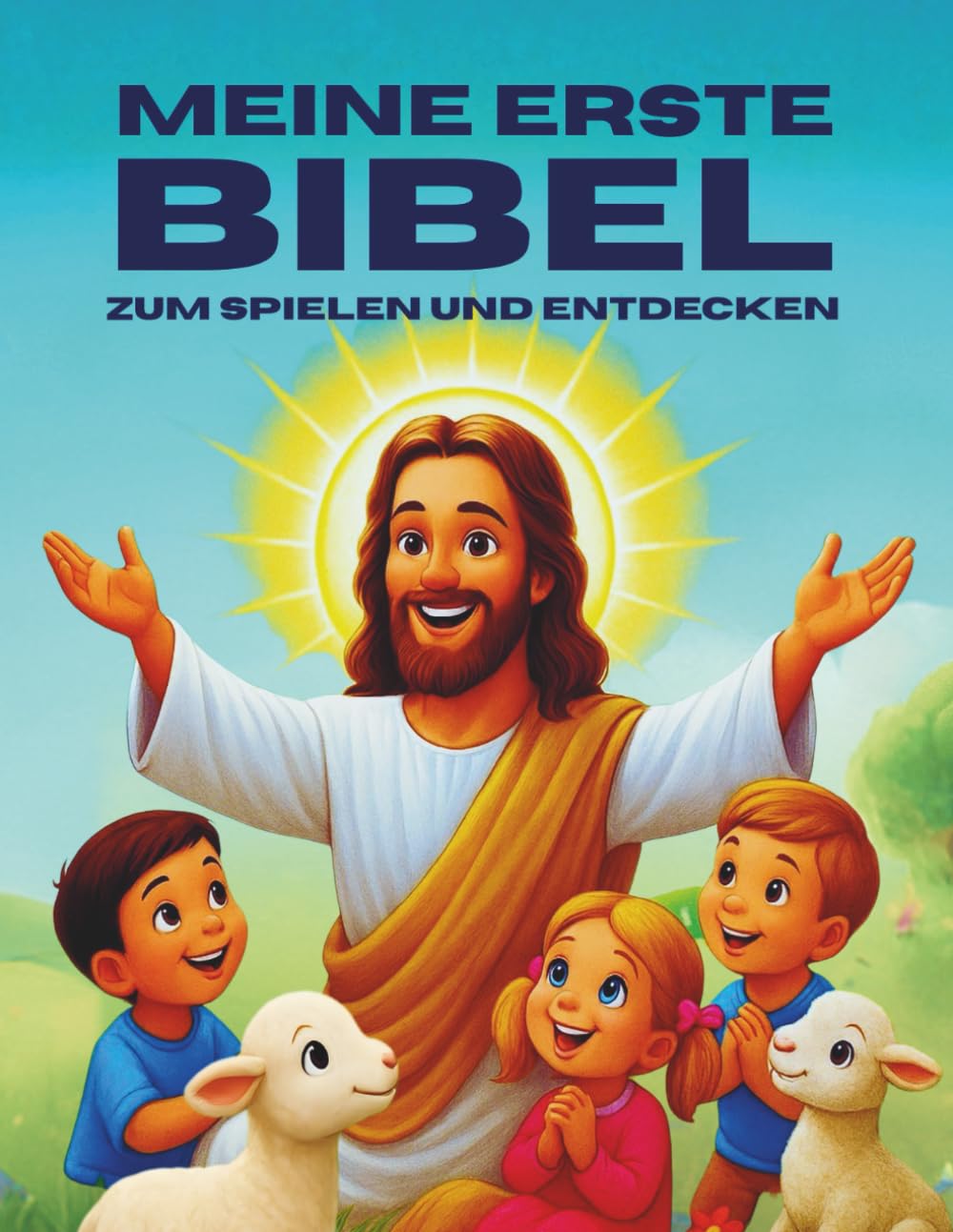 Meine erste Bibel zum Spielen und Entdecken: Einfache Worte und Bilder für die Reise eines Kindes mit Gott