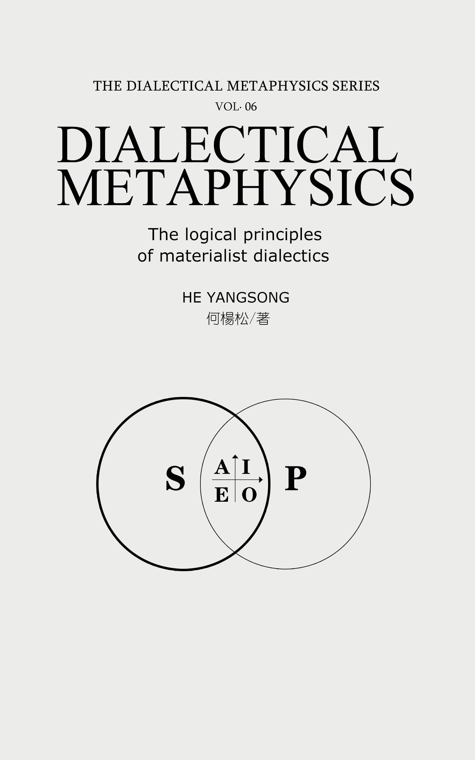 THE DIALECTICAL METAPHYSICS SERIES (Vol · 06): The logical principles of materialist dialectics