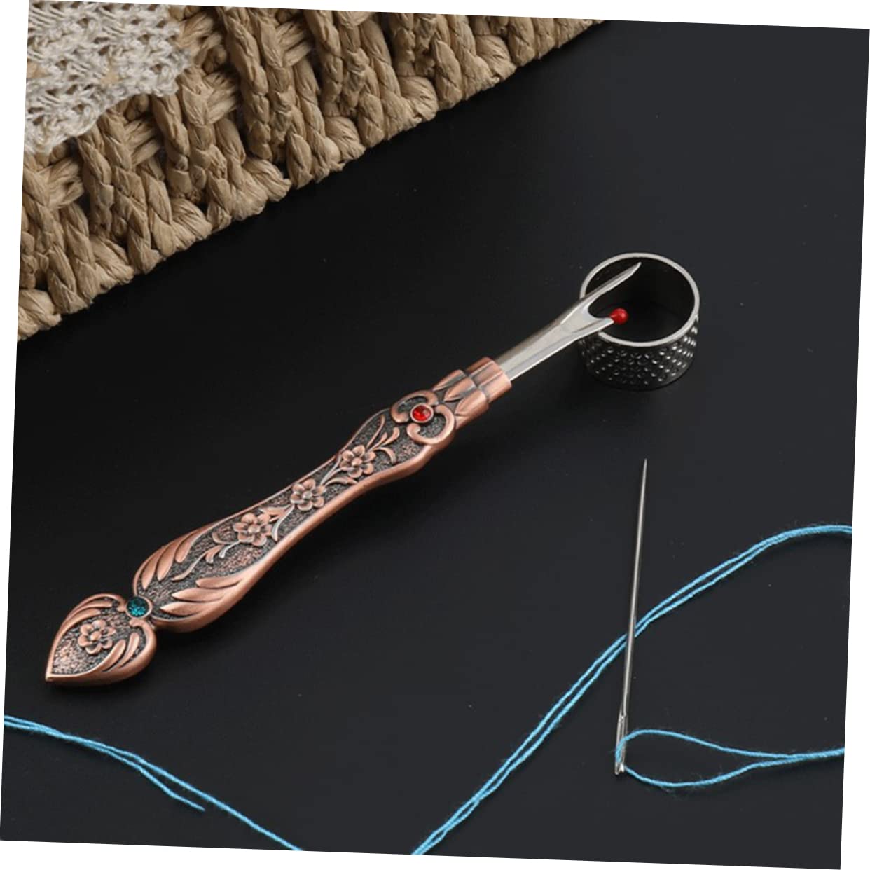 STOBOK 5 Piezas Desgarrador de costuras herramienta de roscado herramientas caseras desgarradores de costura portátiles herramientas de costura manual Accesorios narcisos
