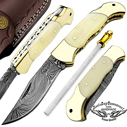 Damascus Steel Knife - 7.5