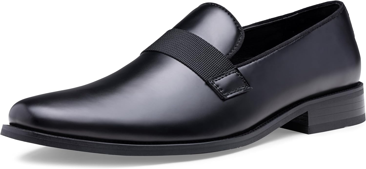 Jousen Men’s Tuxedo Shoes Black Dress Shoes for Men Business Formal Mens Loafers Slip On Jousen Men’s Tuxedo Shoes Black Dress Shoes for Men Business Formal Mens Loafers Slip On