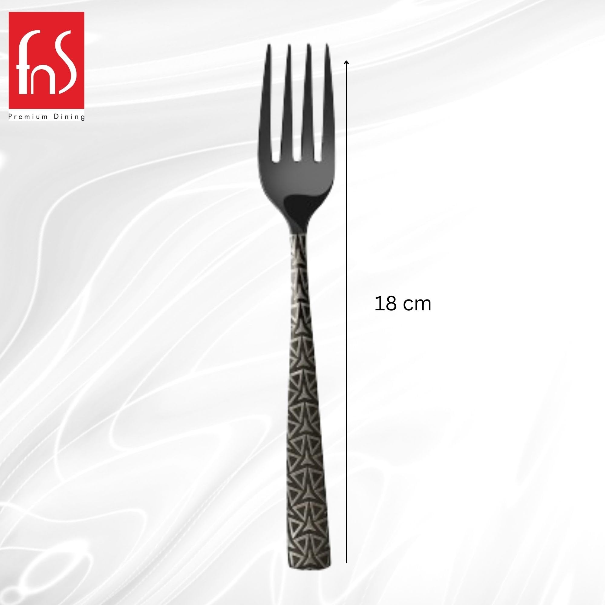 Phoenix 6 Pcs Dessert Fork for Dining Table, Home and Kitchen 1