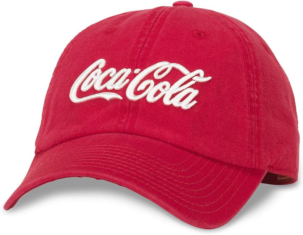 Coca Cola Adjustable Baseball Hat Classic Coke Cap OSFA New