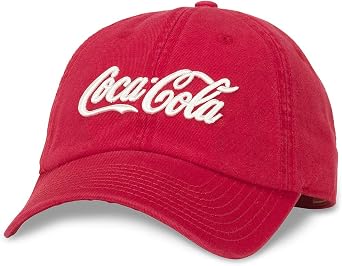 AMERICAN NEEDLE Coke Coca Cola Unisex Adjustable Buckle Strap Baseball Hat