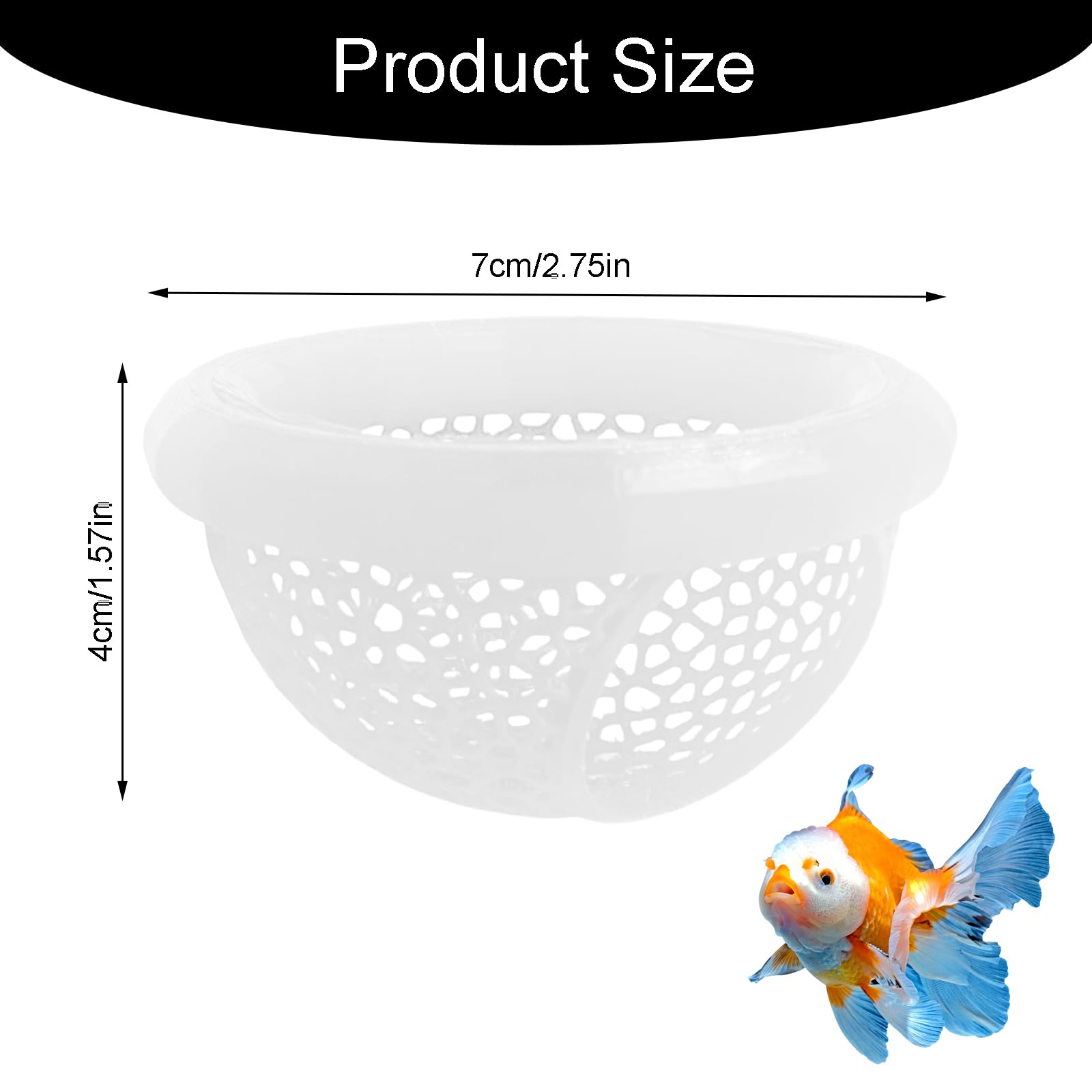 BMYUK Cave Lounge Floating Aquarium Hide for Betta Cory Fish and Shrimp to Swim-Through Aquarium Decoration Floating Tunnel Decor Accessory Accessories Encourages Breeding (white) - Image 2
