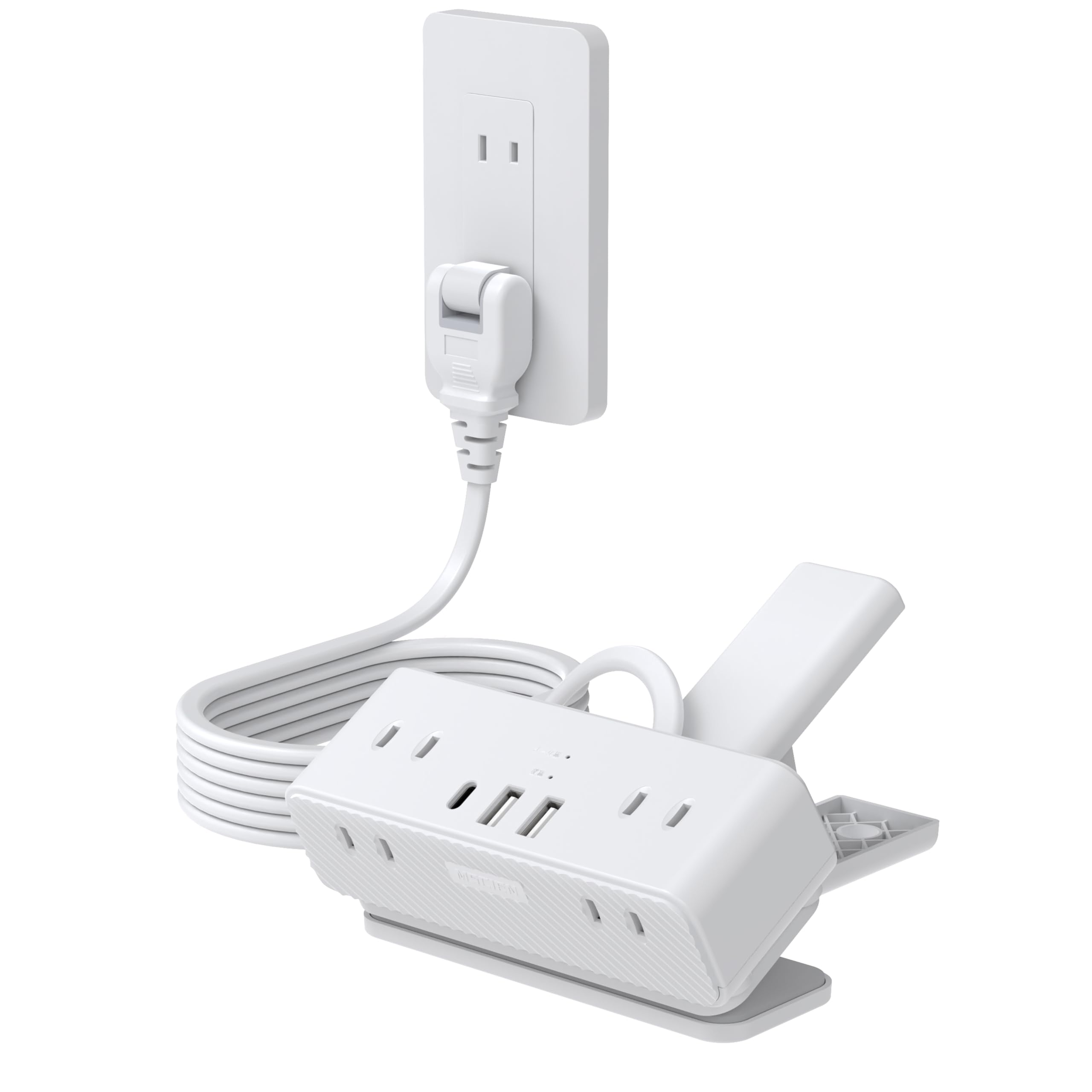 Amazon.co.jp: エムサイン(Mscien) 電源タップ クリップ 延長コード 3m