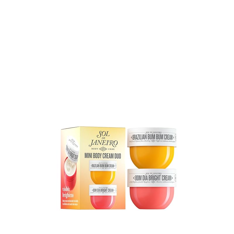 Sol de Janeiro Mini Duo de Cremes Corporais Brazilian Bum Bum & Bom Dia Bright, 2 x 25 mL