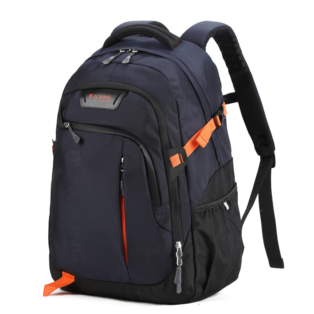 AOPMGOEExtra Large Laptop Backpack,17.3 inch Anti Theft ZipperTravel with Prevent hunchback Computer Bag