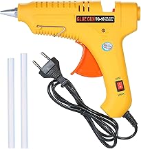 Pistola de pegamento de fusión en caliente 60W/100W potencia ajustable máquina de pegamento de fusión en caliente multifuncional Industrial hogar DIY pistola de pegamento amarillo