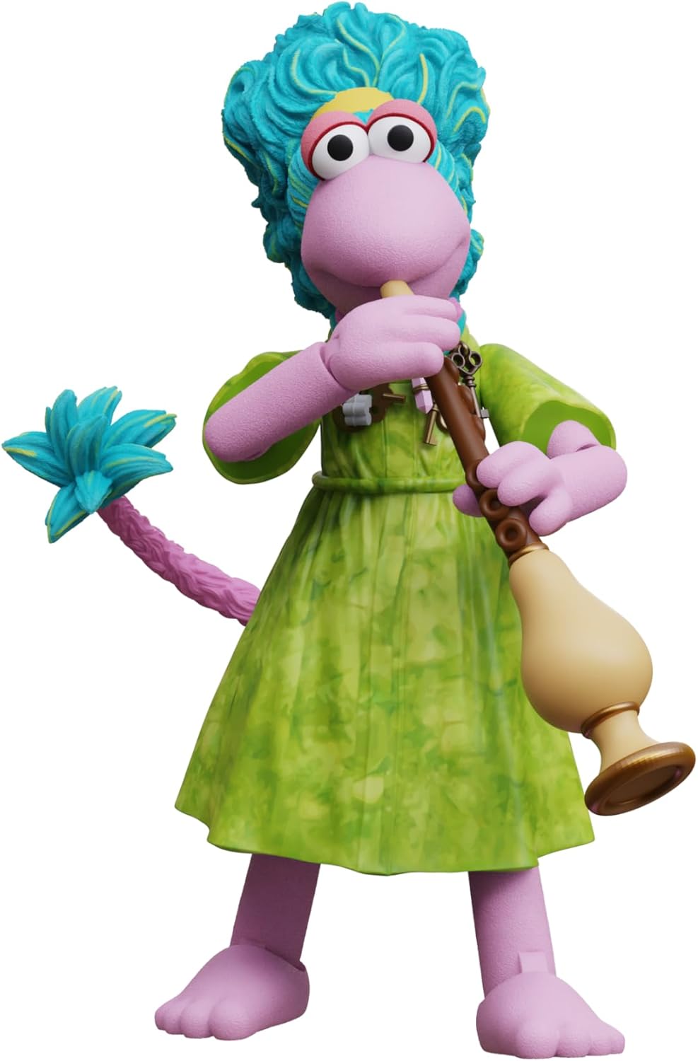 Boss Fight Studio Fraggle Rock Mokey Premium Collectible Action Figure - Highly Articulated Collectible and Customizable Figurine with Interchangeable Parts and Accessories - 1:12 Scale
