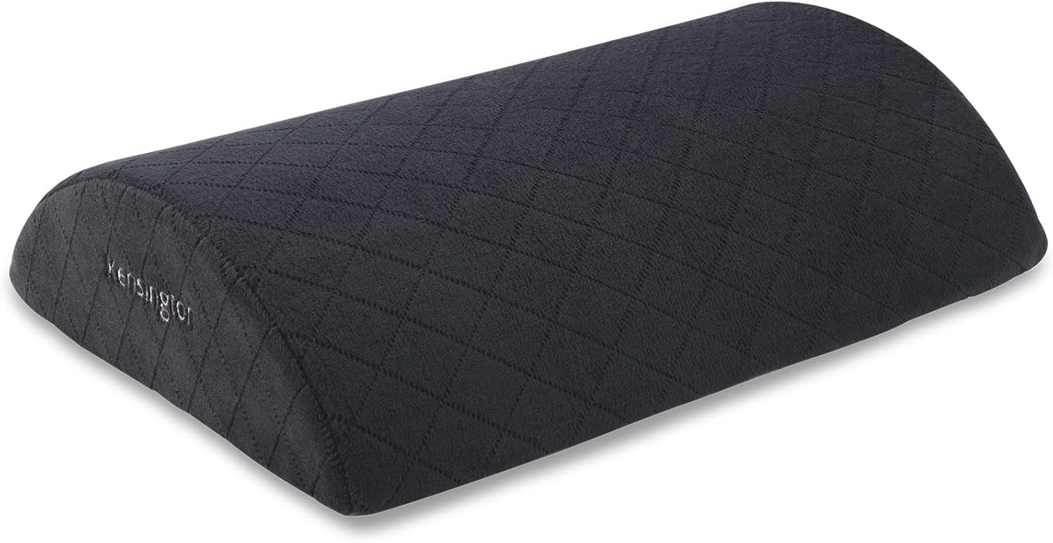Kensington Premium Comfort Soft Footrest for Under Desk, Ultra Soft High Density Foam with Non-Skid Base (K56100WW)