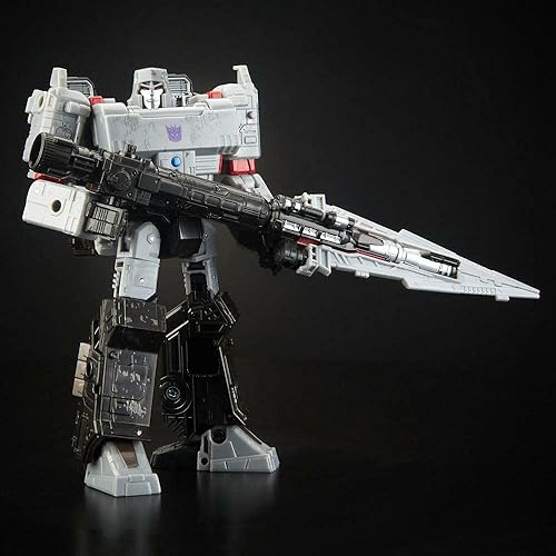 Miniatura 4 de Transformers Generations War for Cybertron: Siege Voyager Class WFC-S12 Megatron Figura de acción de 7 pulgadas
