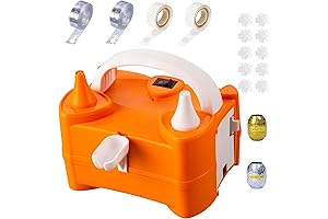 Multipurpose Ballon Blower Set: Electric Pump and Tying Tool in One