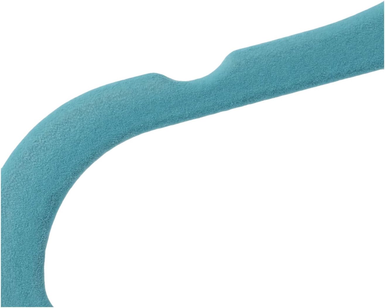 Amazon Basics Kids Velvet, Non-Slip Clothes Hangers for Infant and Toddler, 11.6 inches (for Baby Clothes), Pack of 50, Blue - Image 4