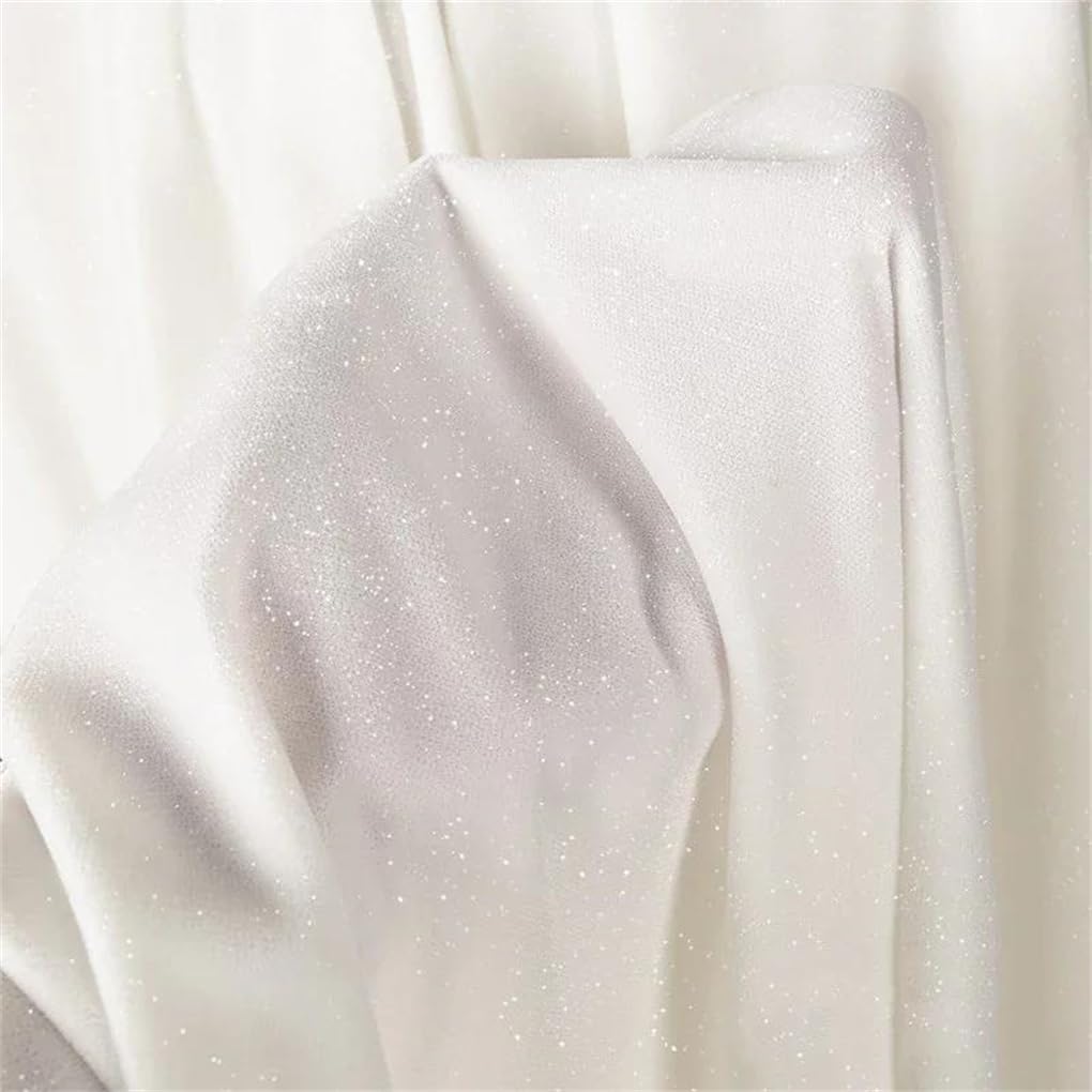 Tela de terciopelo elástico con acabado arrugado para confección de blusas
