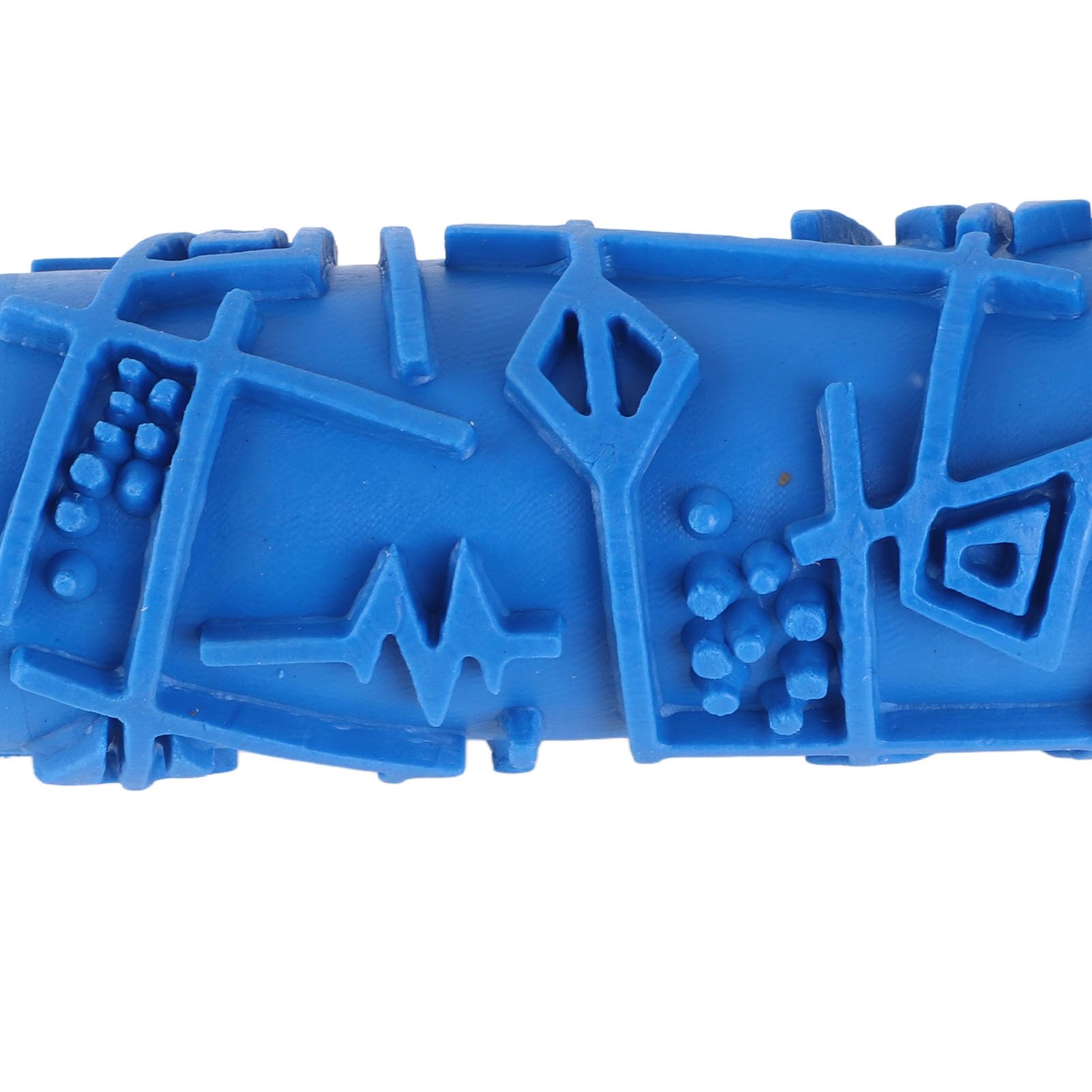 Rouleau à Peinture En Caoutchouc TRAHOO - Motif Floral Et Point - 5