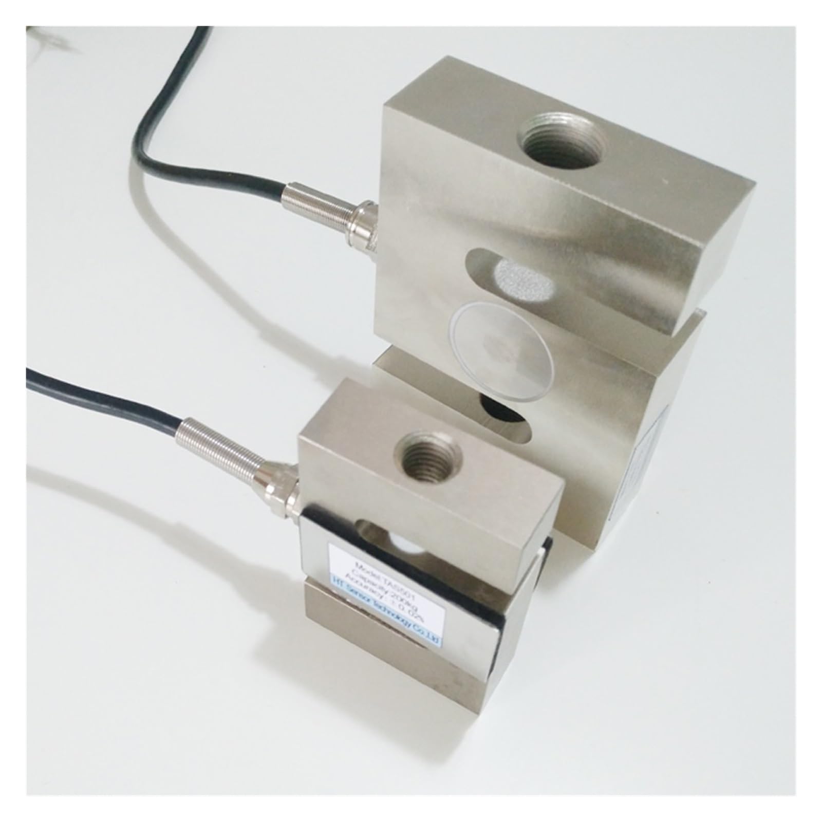 Sensor de Peso, Sensor De Peso Célula Carga Tensión Y Compresión Tipo S, 2000kg, 3000kg, 5000kg, 2 Toneladas, 3, 5, TAS501 | 2000kg