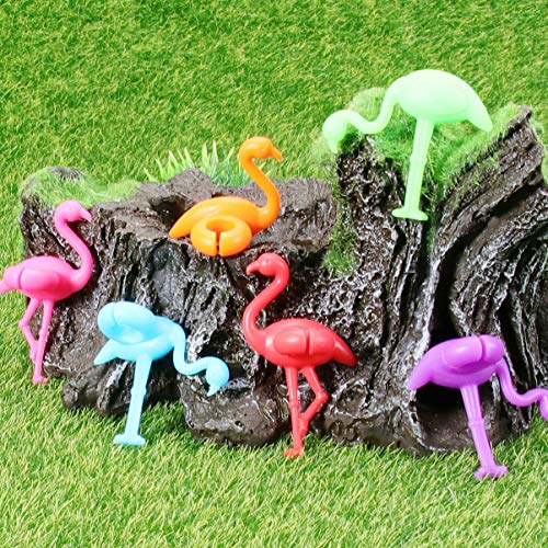 Hemoton 12pcs Silicone Wine Marker Flamingo Glass Identifier Recognizer Champagne Cocktails Drink Charm Label for Christmas Halloween Bar Party - Image 4