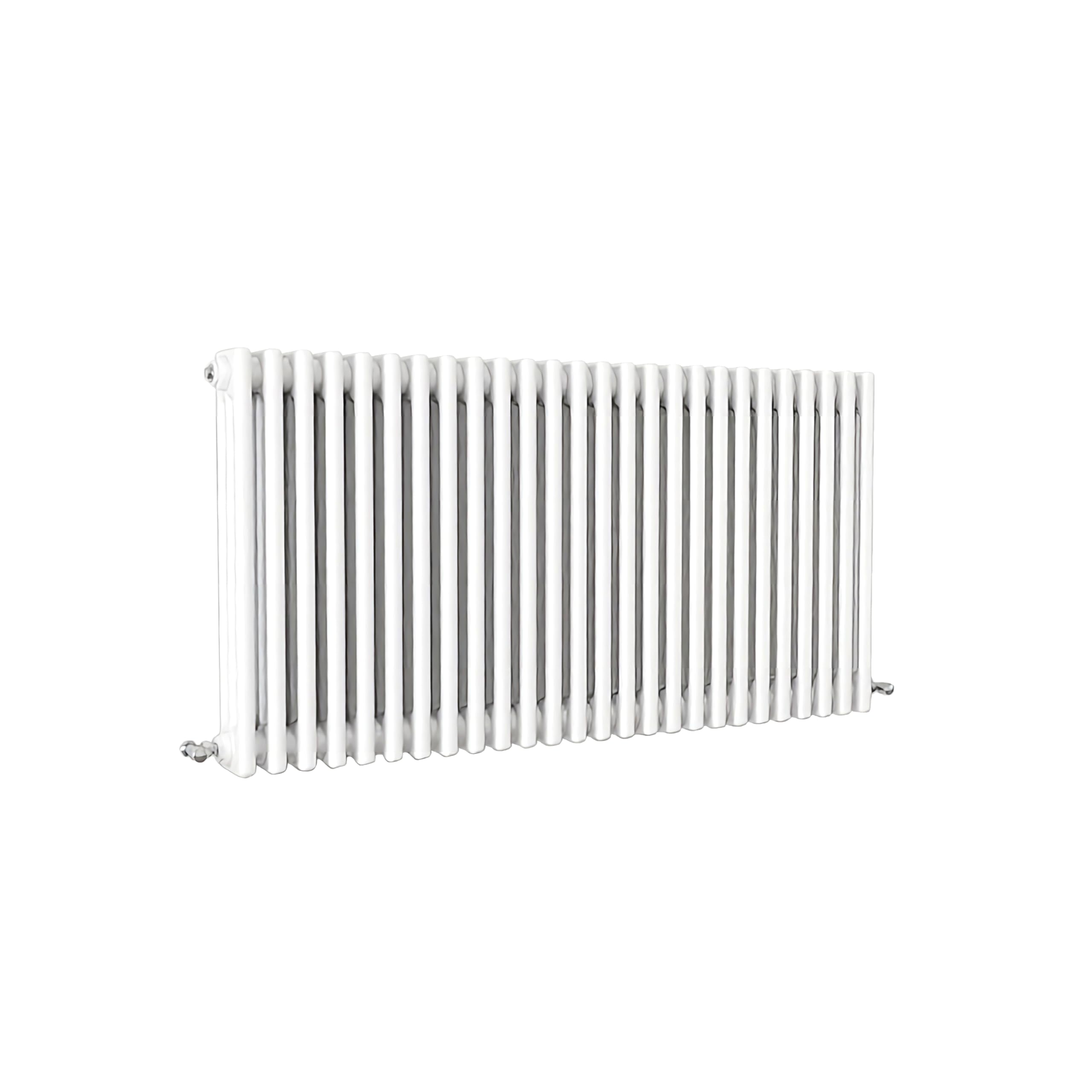 SLINE SANITARY Traditional 3 Column Cast Iron Style Radiator Horizontal White 600x1190mm