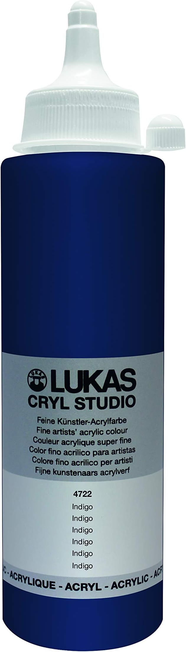 LUKASCryl Studio 250ml Premium Quality Acrylic Paint Indigo