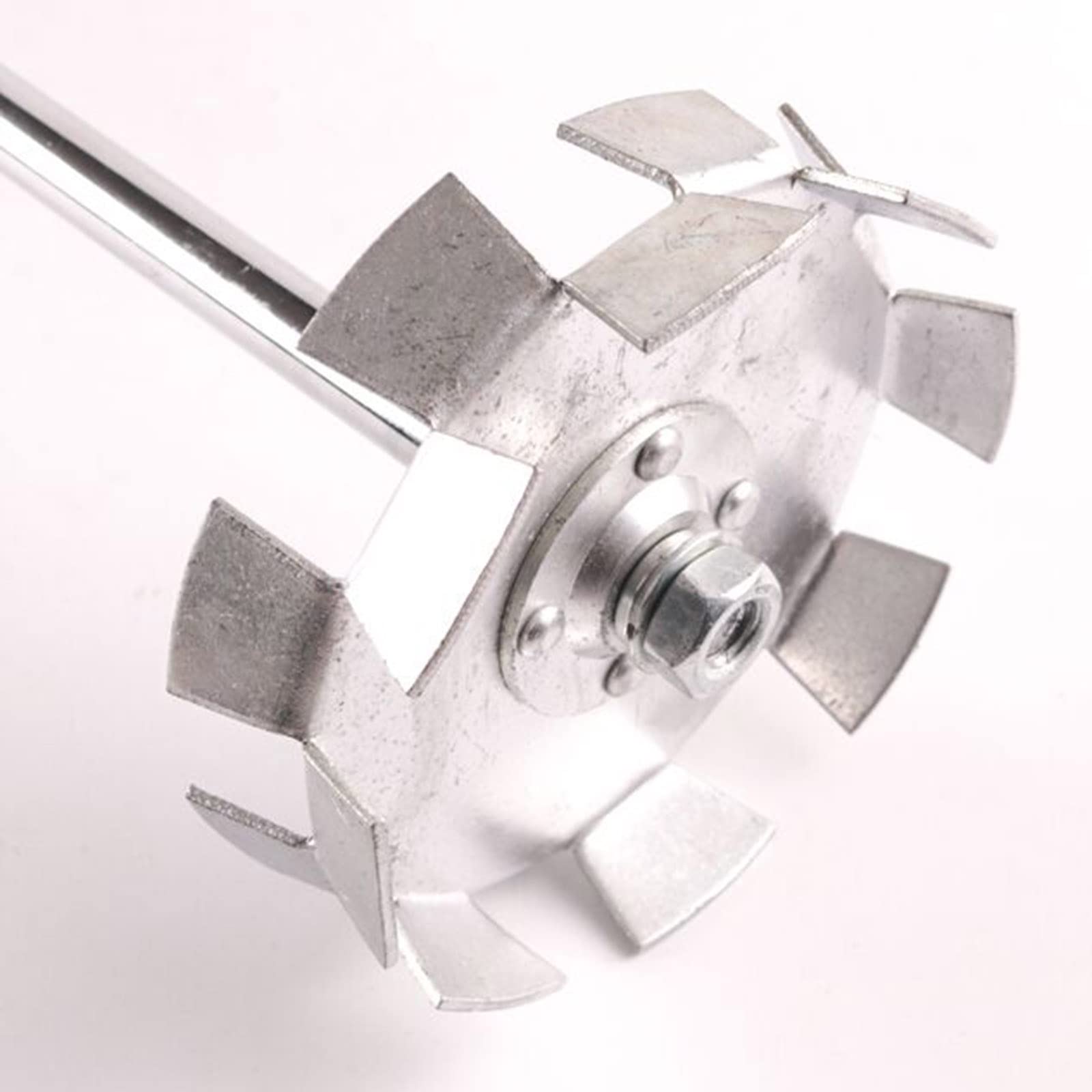 Máquina mezcladora de pintura neumática, máquina de mezcla de revestimiento de mano, con paleta de agitación, velocidad máxima de 2500 rpm, para pintura, tinta, líquidos viscosos
