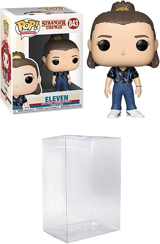 Funko Pop! TV Stranger Things Temporada 3 - Once con un protector de ático de Byron