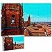 Espagne Université pontificale de Salamanque Puzzle pour Adultes 1000 pièces Souvenir de Voyage en Bois 30x20 Pouces