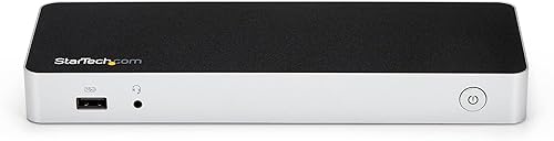 Miniatura 3 de StarTech.com Estación de acoplamiento USB C de doble monitor con entrega de energía de 60 W para portátiles Windows - Base USB C a HDMI o DVI - Base