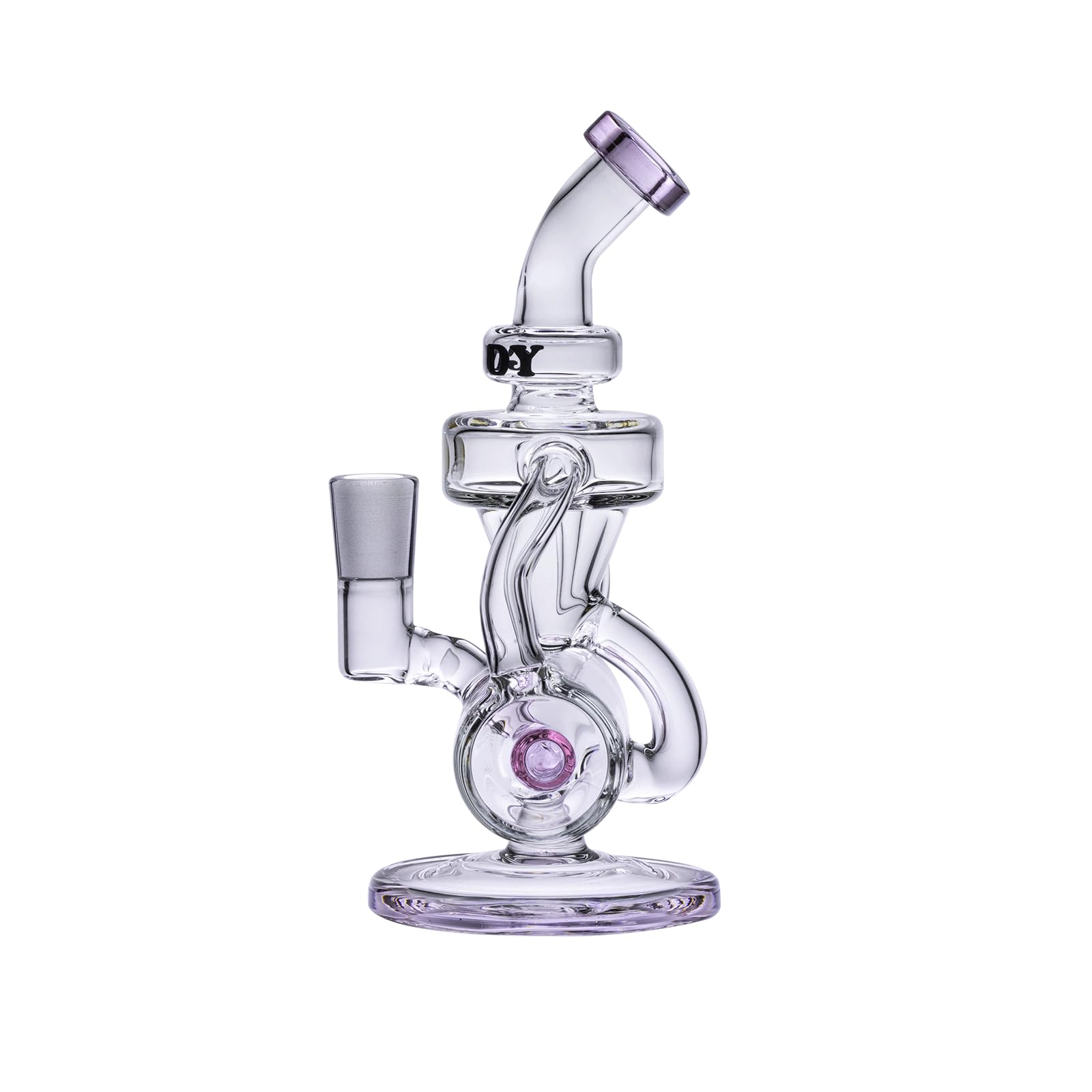 Goody Glass Drummer Boy Mini Dab Rig 4Piece Kit Bong Pipe à eau - Rose