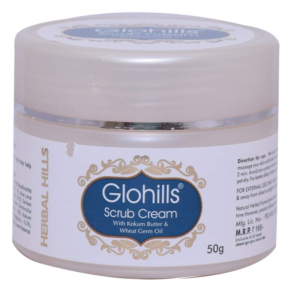 HERBAL HILLSGlohills Scrub Cream, 50g