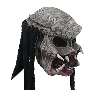 Amazon.co.jp: eLymwoo ハロウィン エイリアン プレデターマスク