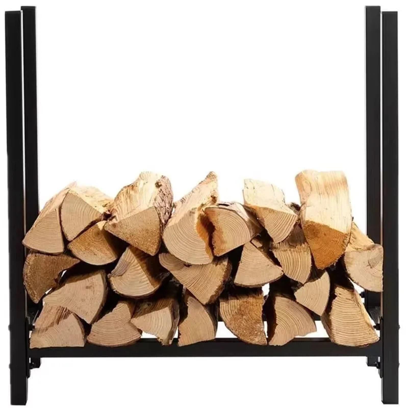 Estante para Leña Leñero de acero metálico for interior y exterior