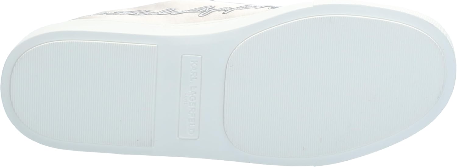 Karl Lagerfeld Womens Cate Pins Lace Up Sneaker - Image 4